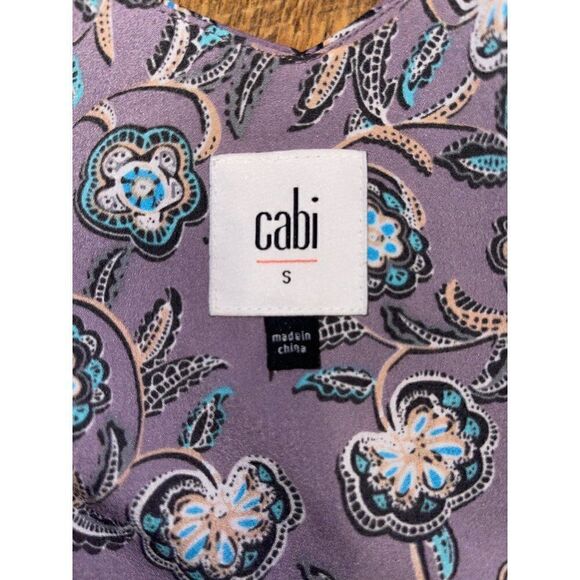 CAbi Floral Scrollwork Cami Tank Top Size Small - Picture 15 of 16